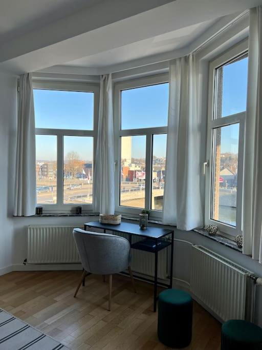 Bellevue - Grand Appartement Pour 5 Sur Les Quais De La Meuse リエージュ エクステリア 写真